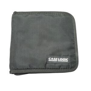 Case Logic Black CD Carrying Case Holds 24 DVD CD Music Movies